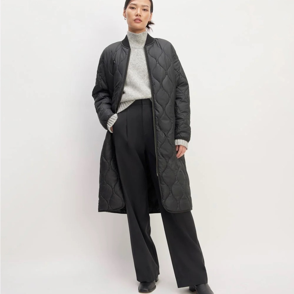 Everlane The ReNew Long Liner Jacket - Size Small